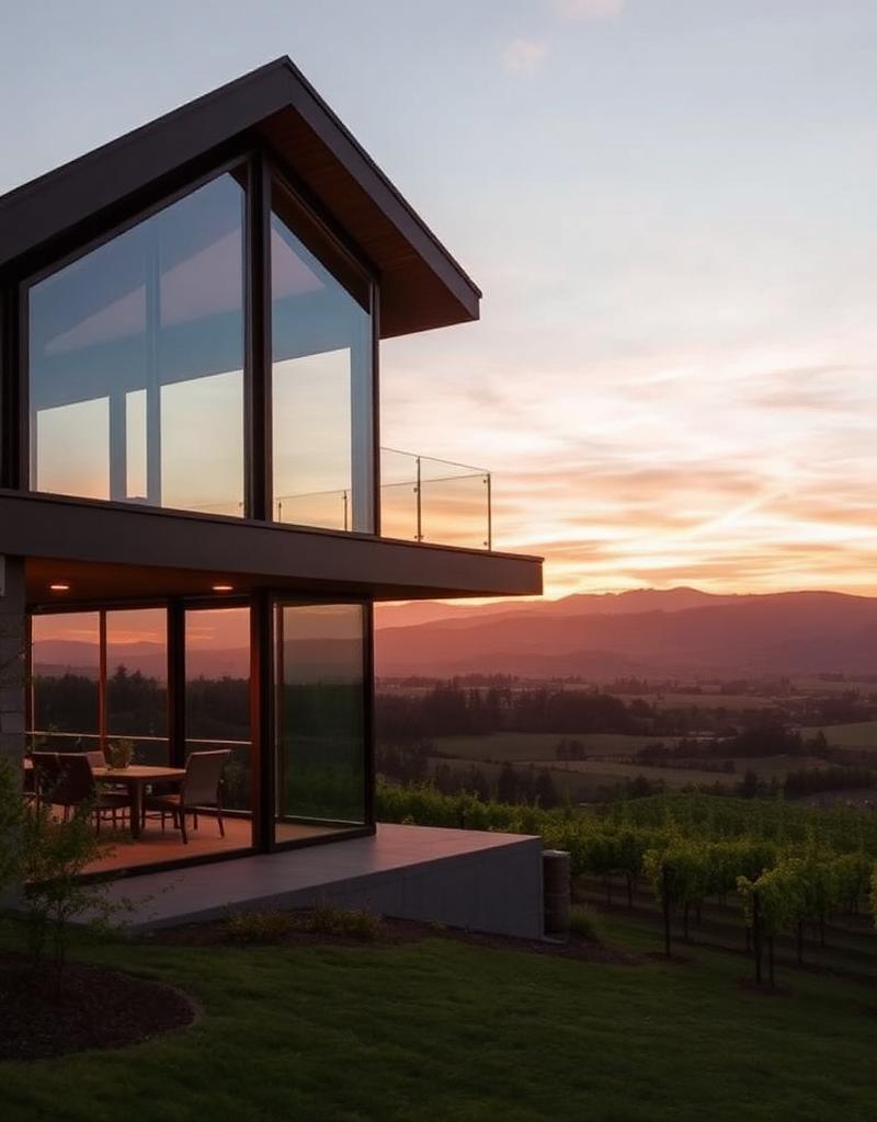Applegate Vineyard House in Applegate Valley